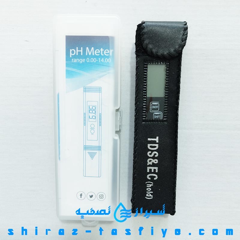 محلول کالیبره دو عددی PH و EC ، TEMP،  TDS