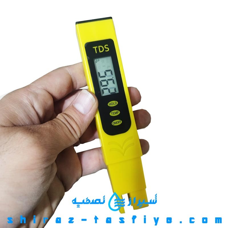 سختی سنج ساده ارزان قیمت زردرنگ خانگی TDS METER