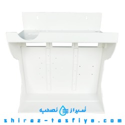 شاسی و پایه دستگاه تصفیه آب خانگی جنس پلاستیکی و محل گیج بزرگ