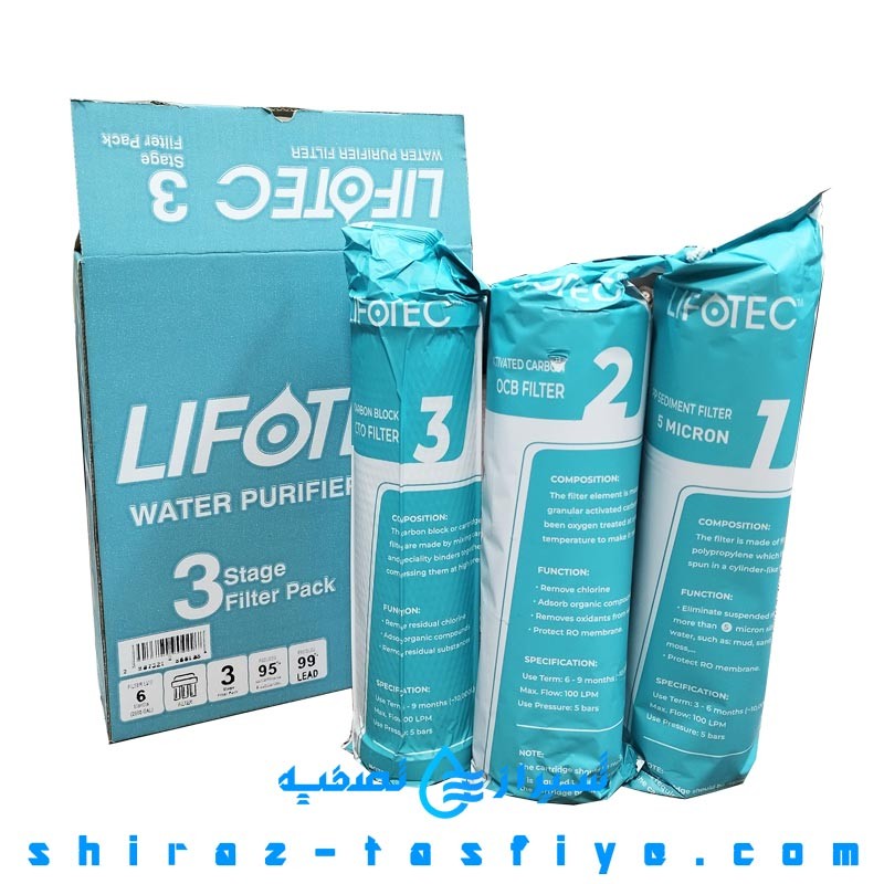 پکیج فیلتر LIFOTEC ویتنام جهت فیلترهای پیش تصفیه