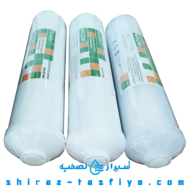 فیلتر پیش تصفیه مرحله 1و2و3 اینلاین برند تانک پک پیوریفر تایوان TANKPAC PUREFER