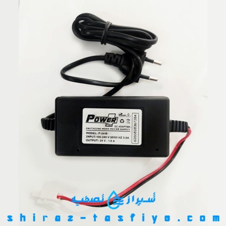 سوئیچینگ ( منبع تغذیه ) مخصوص دستگاه تصفیه آب خانگی 24V پاور پلاس POWER PLUS