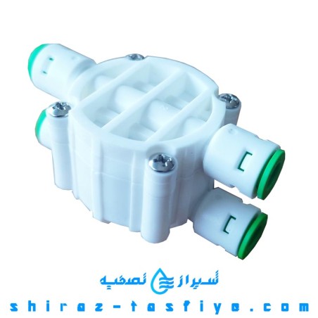 چهارراهی تصفیه آب خانگی برند DNT چین SHUTOFF VALUE