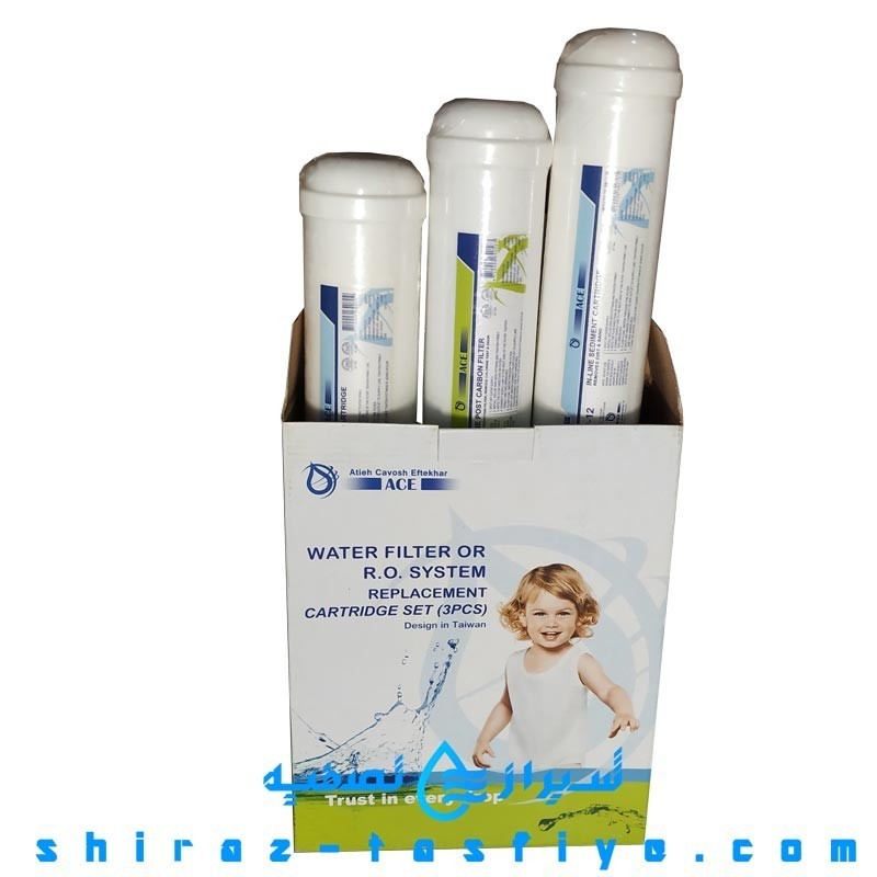 پکیج فیلتر اینلاین ACE ایزیول 6 ماهه 3 عددی