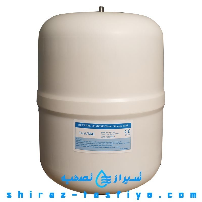 مخزن 3لایه استیل TankTAC تانک تک ایرانی برای تصفیه آب خانگی