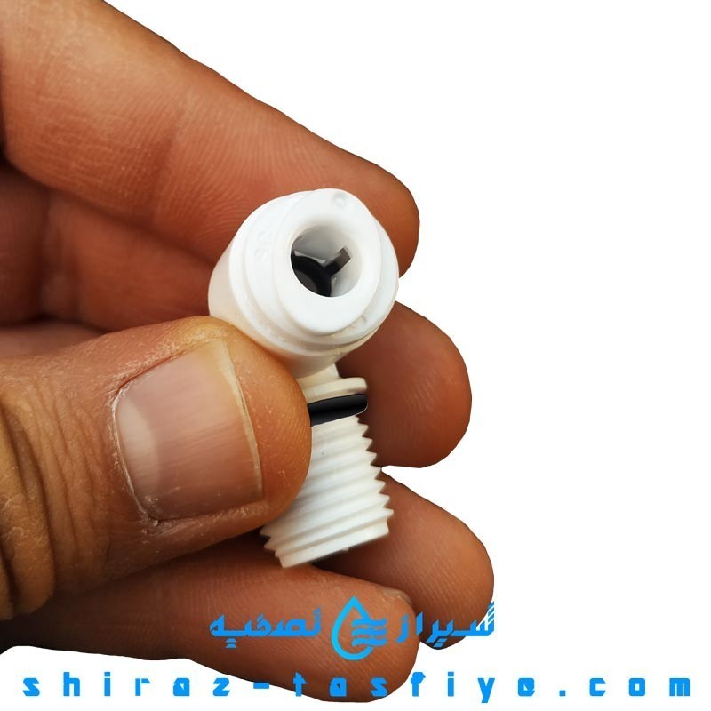 زانویی SC سان شیان سایز 1/4 فیتینگ MALE ELBOW 1/4 NPT