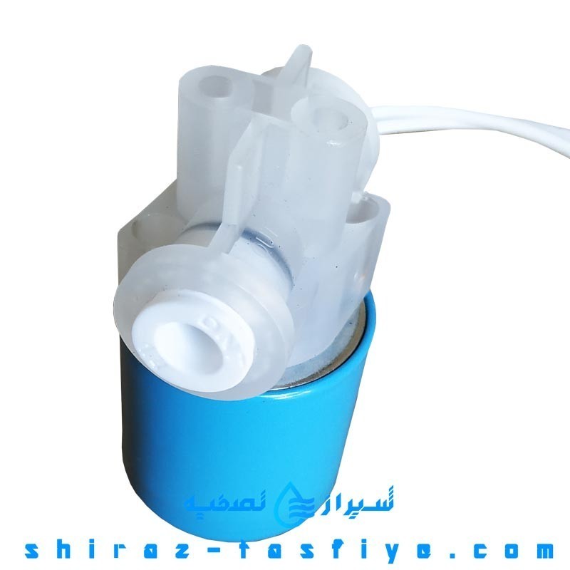شیربرقی HEROWATER تصفیه آب خانگی 24 ولت هیرو واتر با ورودی و خروجی فیتینگ SOLENOID VALVE