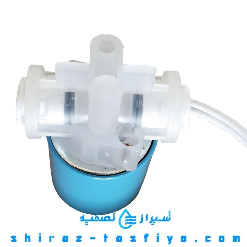 شیربرقی HEROWATER تصفیه آب خانگی 24 ولت هیرو واتر با ورودی و خروجی فیتینگ SOLENOID VALVE