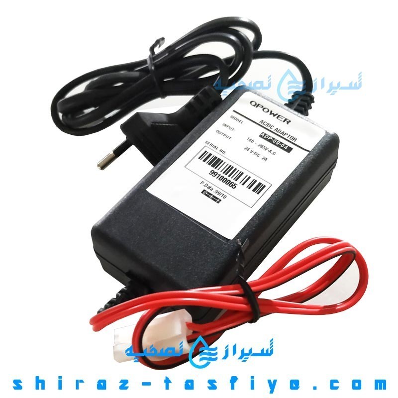 آداپتور 24V ایرانی OPOWER مدل کیت دار و کتابی برای تصفیه آب خانگی