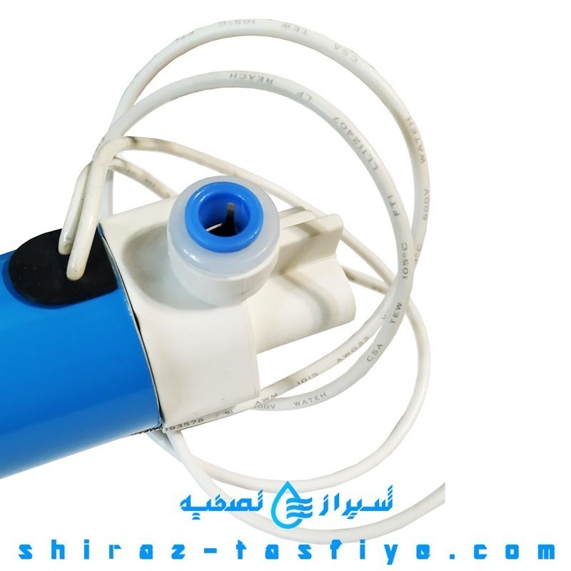 شیربرقی CCK تایوان تصفیه آب خانگی 24 ولت با ورودی و خروجی فیتینگ