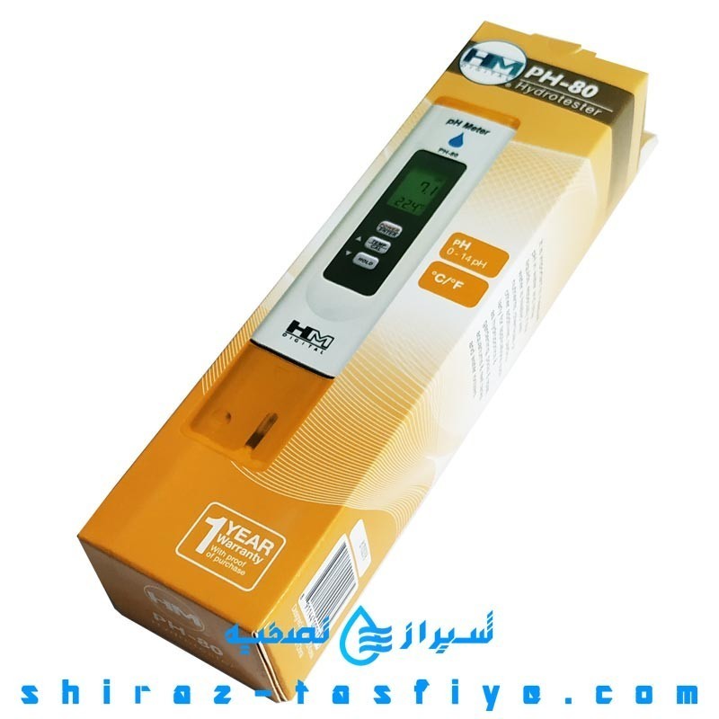 تست PH از شرکت HM مدل PH-80 ساخت چین