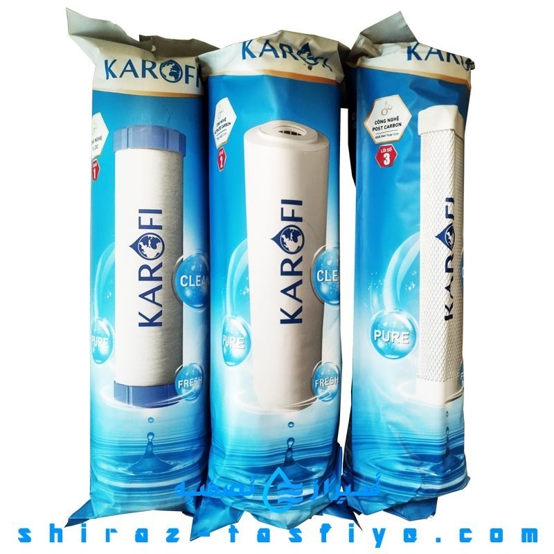 پکیج فیلتر KAROFI ویتنام جهت فیلترهای پیش تصفیه