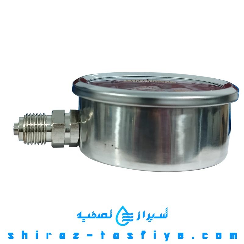 گیج فشار بزرگ رزوه بزرگ ساخت تایوان