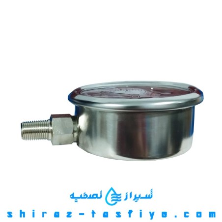 گیج فشار بزرگ رزوه کوچک ساخت چین گیج فشار بزرگ رزوه کوچک ساخت چین