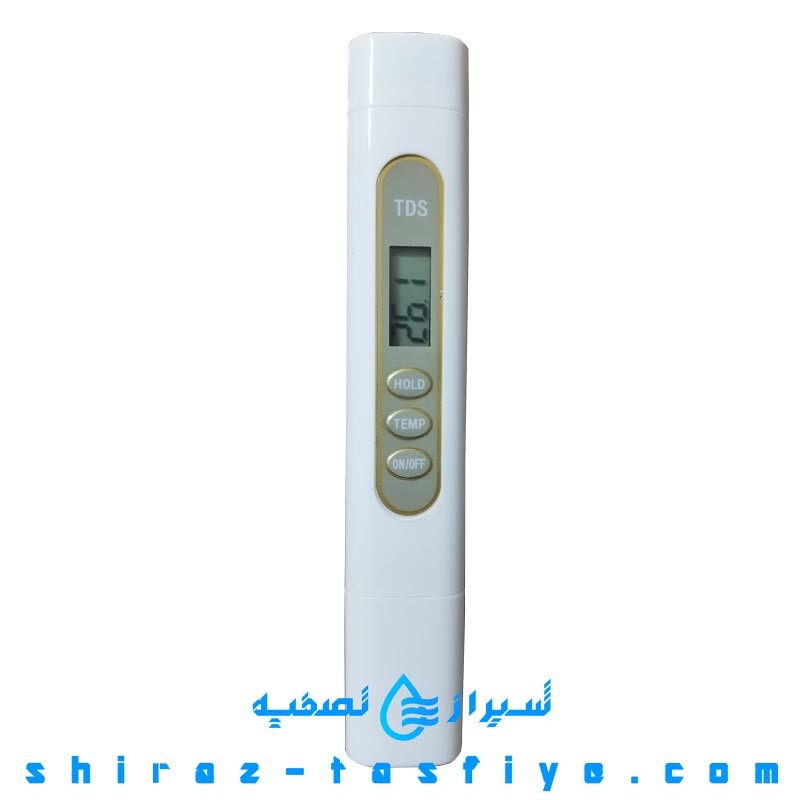سختی سنج سفید فانتزی و TDS متر زیبا خانگی