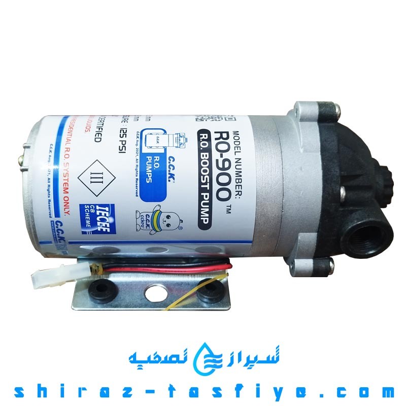 پمپ تصفیه آب خانگی اورجینال برند C.C.K مدل RO-900 تایوان