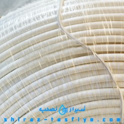 شیلنگ تصفیه آب خانگی رنگ سفید سایز 6 ساخت شرکت معصومی ایران