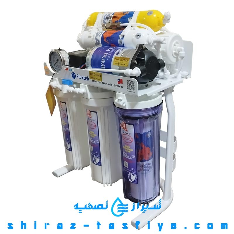 دستگاه تصفیه آب اورجینال فلاکستک هوشمند چراغدار FLUXTEK SMART
