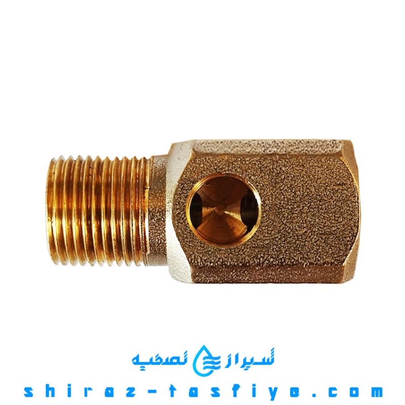 سه راهی انشعاب ورودی جهت تصفیه آب خانگی سایز 1/2 جنس برنج