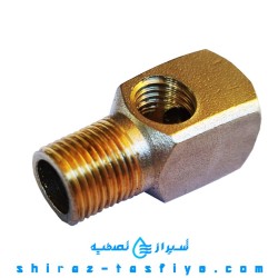 سه راهی انشعاب ورودی جهت تصفیه آب خانگی سایز 1/2 جنس برنج