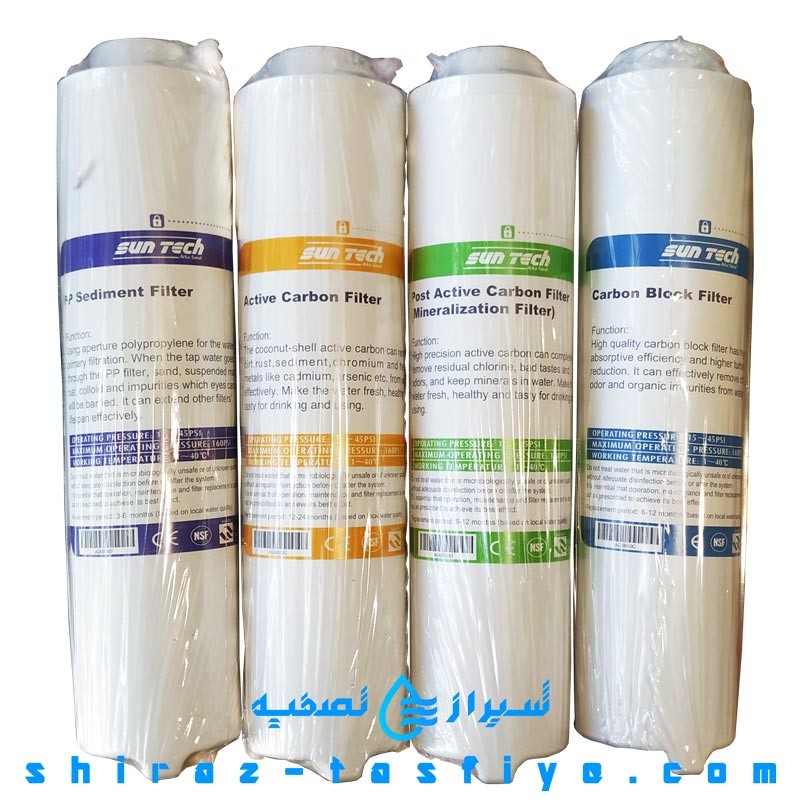 فیلتر تصفیه آب خانگی برند سانتک کره suntech lg