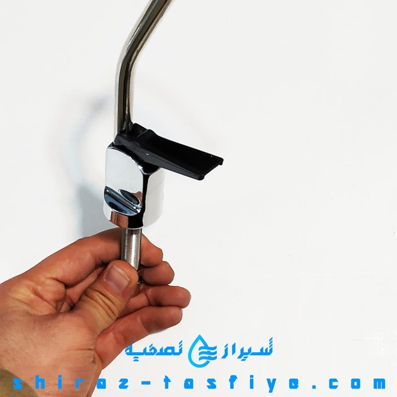 شیر اهرمی فشاری تصفیه آب خانگی