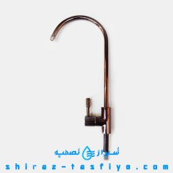 شیر برداشت رنگی به رنگ رزگلد صورتی دسته اهرمی