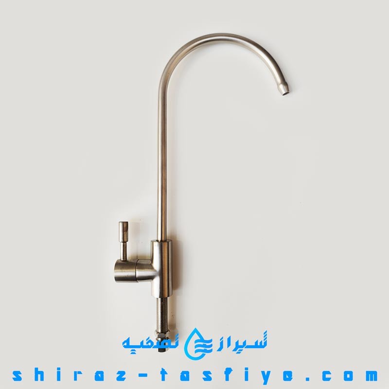 شیر برداشت تصفیه آب خانگی رنگ نقره ای مات MATT FAUCET