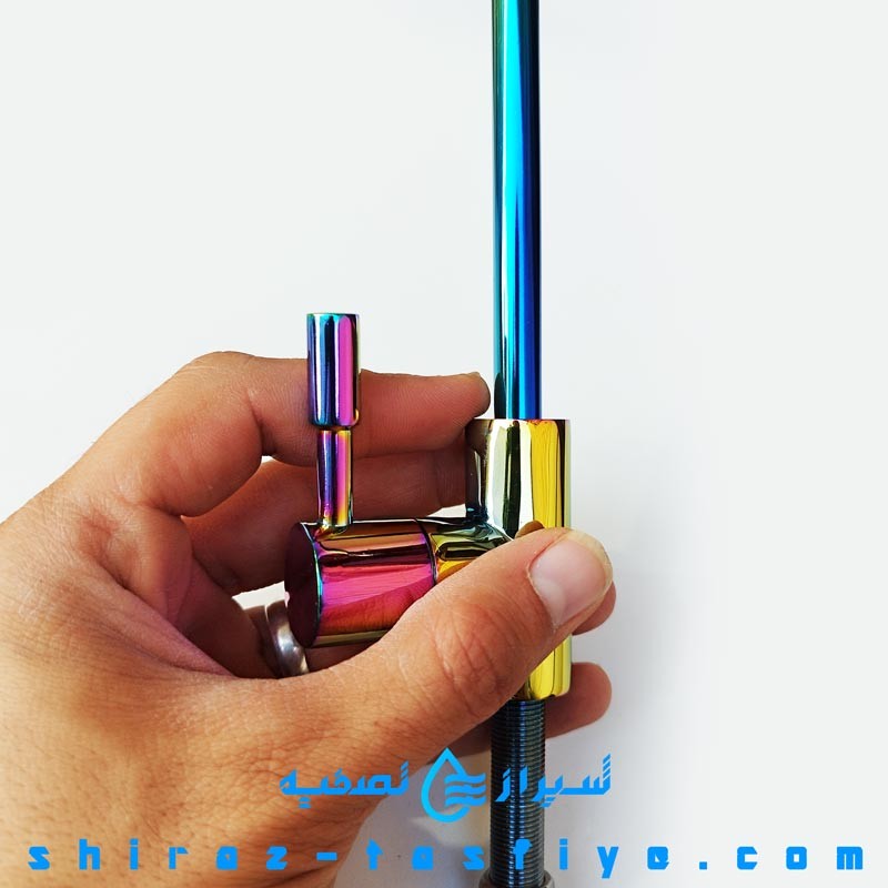 شیر برداشت تصفیه آب خانگی 7 رنگ براق