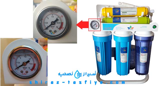 گیج فشار دستگاه اورجینال تکومن