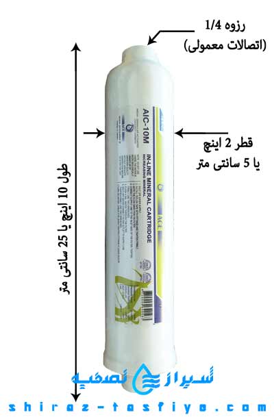 سایز فیلتر ACE